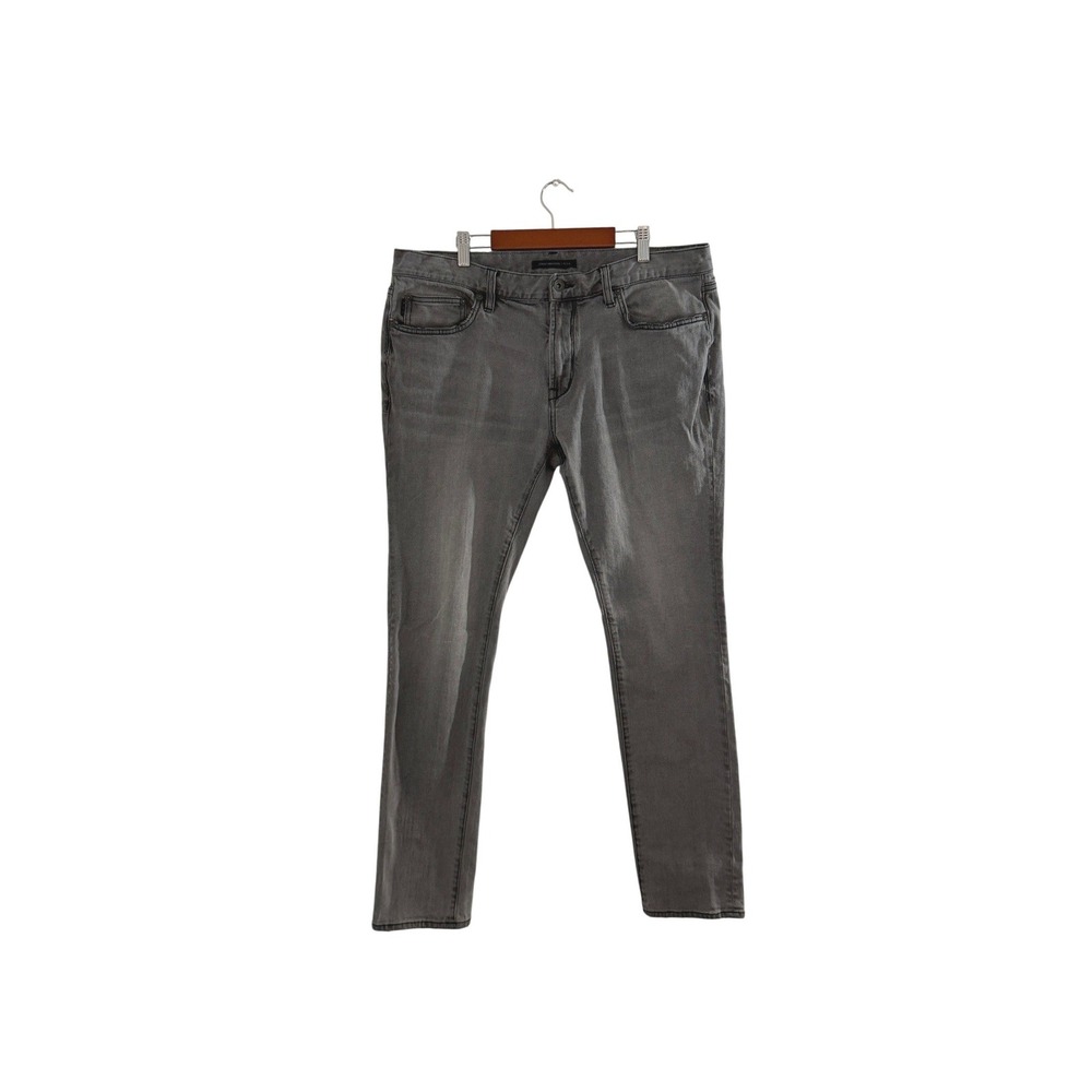 John Varvatos USA Wight Skinny Mens Gray Denim Jeans Size 36 - Picture 2 of 11